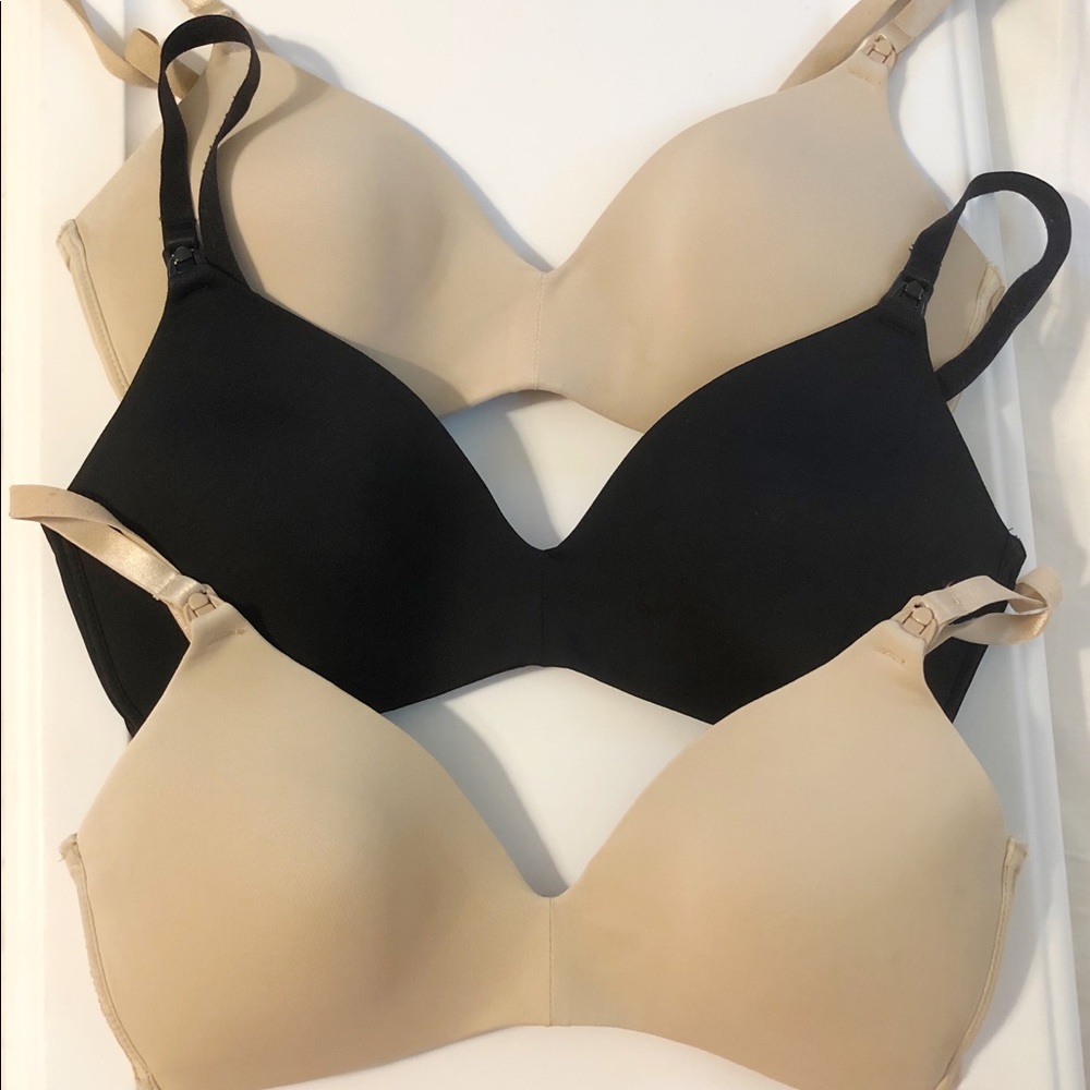 Motherhood Maternity Wireless Nursing Bra Lot(34D)
